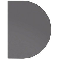 HAMMERBACHER Anbautisch höhenverstellbar QA60 grafit, silber halbrund 60,0 x 80,0 x 65,5 - 82,5 cm HAMMERBACHER Anbautisch höhenverstellbar QA60 grafit, silber halbrund 60,0 x 80,0 x 65,5 - 82,5 cm von HAMMERBACHER