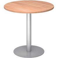 HAMMERBACHER Bistrotisch nussbaum 80,0 x 80,0 x 74,0 cm von HAMMERBACHER