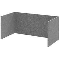 HAMMERBACHER FlexWall Akustikrückwand grau 74,8 x 37,3 x 32,8 cm HAMMERBACHER FlexWall Akustikrückwand grau 74,8 x 37,3 x 32,8 cm von HAMMERBACHER