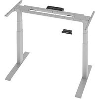 Flexbase 650 elektrisch höhenverstellbares Schreibtischgestell silber ohne Tischplatte, T-Fuß-Gestell silber 112,8 - 172,8 x 73,0 cm Flexbase 650 elektrisch höhenverstellbares Schreibtischgestell silber ohne Tischplatte, T-Fuß-Gestell silber 112,8 - 172,8 x 73,0 cm von Flexbase