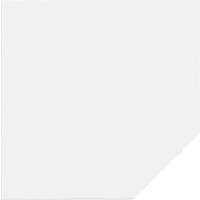 HAMMERBACHER Verbindungsplatte höhenverstellbar Haziender weiß Trapezform 120,0 x 80,0 x 65,5 - 82,5 cm von HAMMERBACHER