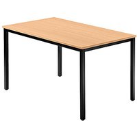 HAMMERBACHER Konferenztisch VDQ12 buche rechteckig, Vierkantrohr schwarz, 120,0 x 80,0 x 72,0 cm HAMMERBACHER Konferenztisch VDQ12 buche rechteckig, Vierkantrohr schwarz, 120,0 x 80,0 x 72,0 cm von HAMMERBACHER