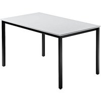HAMMERBACHER Konferenztisch VDQ12 lichtgrau rechteckig, Vierkantrohr schwarz, 120,0 x 80,0 x 72,0 cm HAMMERBACHER Konferenztisch VDQ12 lichtgrau rechteckig, Vierkantrohr schwarz, 120,0 x 80,0 x 72,0 cm von HAMMERBACHER