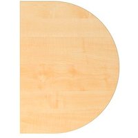 HAMMERBACHER Anbautisch höhenverstellbar Mirakel ahorn, grau halbrund 60,0 cm 80,0 cm HAMMERBACHER Anbautisch höhenverstellbar Mirakel ahorn, grau halbrund 60,0 cm 80,0 cm von HAMMERBACHER