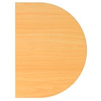 HAMMERBACHER Anbautisch höhenverstellbar Prokura buche, silber halbrund 60,0 x 80,0 x 65,5 - 82,5 cm HAMMERBACHER Anbautisch höhenverstellbar Prokura buche, silber halbrund 60,0 x 80,0 x 65,5 - 82,5 cm von HAMMERBACHER
