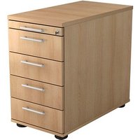 HAMMERBACHER Prokura Standcontainer eiche 5 Auszüge 42,8 x 80,0 x 72,0 - 76,0 cm HAMMERBACHER Prokura Standcontainer eiche 5 Auszüge 42,8 x 80,0 x 72,0 - 76,0 cm von HAMMERBACHER