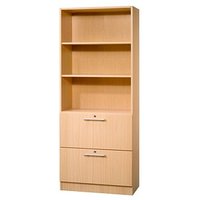 HAMMERBACHER Regalschrank 7300 RE, V7300/6/6/RE buche 80,0 x 42,0 x 200,4 cm, 1 St. von HAMMERBACHER