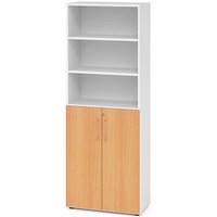 HAMMERBACHER Regalschrank 968T3, V968T3/W/6/BS buche, weiß 80,0 x 42,0 x 215,6 cm, 1 St. HAMMERBACHER Regalschrank 968T3, V968T3/W/6/BS buche, weiß 80,0 x 42,0 x 215,6 cm, 1 St. von HAMMERBACHER