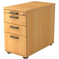 HAMMERBACHER SC40 Standcontainer buche 4 Auszüge Kunststoff-Relinggriff silber 42,8 x 80,0 x 72,0 - 76,0 cm HAMMERBACHER SC40 Standcontainer buche 4 Auszüge Kunststoff-Relinggriff silber 42,8 x 80,0 x 72,0 - 76,0 cm von HAMMERBACHER