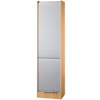 HAMMERBACHER SET50 Rollladenschrank buche, silber 4 Fachböden 50,0 x 40,0 x 200,4 cm HAMMERBACHER SET50 Rollladenschrank buche, silber 4 Fachböden 50,0 x 40,0 x 200,4 cm von HAMMERBACHER