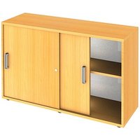 HAMMERBACHER Schiebetürenschrank 1752S, V1752S/6/6/SG buche 1 Fachboden 120,0 x 40,0 x 74,8 cm HAMMERBACHER Schiebetürenschrank 1752S, V1752S/6/6/SG buche 1 Fachboden 120,0 x 40,0 x 74,8 cm von HAMMERBACHER