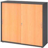 HAMMERBACHER Schiebetürenschrank 1753S, V1753S/G/6/BM buche, grafit 2 Fachböden 120,0 x 40,0 x 110,0 cm HAMMERBACHER Schiebetürenschrank 1753S, V1753S/G/6/BM buche, grafit 2 Fachböden 120,0 x 40,0 x 110,0 cm von HAMMERBACHER