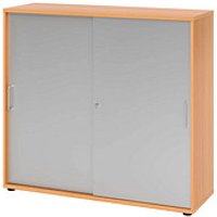 HAMMERBACHER Schiebetürenschrank Haziender, V1753S/6/S/BS buche, silber 2 Fachböden 120,0 x 40,0 x 110,0 cm HAMMERBACHER Schiebetürenschrank Haziender, V1753S/6/S/BS buche, silber 2 Fachböden 120,0 x 40,0 x 110,0 cm von HAMMERBACHER