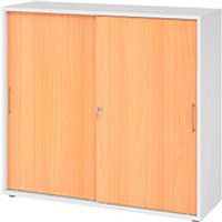 HAMMERBACHER Schiebetürenschrank Haziender, V1753S/W/6/BS buche, weiß 2 Fachböden 120,0 x 40,0 x 110,0 cm HAMMERBACHER Schiebetürenschrank Haziender, V1753S/W/6/BS buche, weiß 2 Fachböden 120,0 x 40,0 x 110,0 cm von HAMMERBACHER