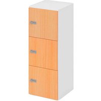 HAMMERBACHER Schließfachschrank weiß, buche V234L3/W/6/ZS, 3 Schließfächer 40,0 x 42,0 x 110,0 cm HAMMERBACHER Schließfachschrank weiß, buche V234L3/W/6/ZS, 3 Schließfächer 40,0 x 42,0 x 110,0 cm von HAMMERBACHER