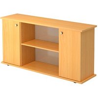 HAMMERBACHER Sideboard Gradeo, VSB2T/6/6/SG buche 166,1 x 44,8 x 84,0 cm HAMMERBACHER Sideboard Gradeo, VSB2T/6/6/SG buche 166,1 x 44,8 x 84,0 cm von HAMMERBACHER