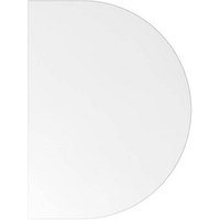 HAMMERBACHER Anbautisch höhenverstellbar Sira weiß, silber halbrund 60,0 x 80,0 x 65,5 - 82,5 cm HAMMERBACHER Anbautisch höhenverstellbar Sira weiß, silber halbrund 60,0 x 80,0 x 65,5 - 82,5 cm von HAMMERBACHER