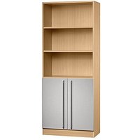 HAMMERBACHER Regalschrank Sira, V7700/6/S/RE buche, silber 80,0 x 42,0 x 200,4 cm HAMMERBACHER Regalschrank Sira, V7700/6/S/RE buche, silber 80,0 x 42,0 x 200,4 cm von HAMMERBACHER