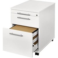 HAMMERBACHER Sira Rollcontainer weiß 3 Auszüge 42,8 x 58,0 x 59,0 cm HAMMERBACHER Sira Rollcontainer weiß 3 Auszüge 42,8 x 58,0 x 59,0 cm von HAMMERBACHER