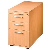 HAMMERBACHER Solid Standcontainer buche 4 Auszüge 42,8 x 80,0 x 72,0 - 76,0 cm HAMMERBACHER Solid Standcontainer buche 4 Auszüge 42,8 x 80,0 x 72,0 - 76,0 cm von HAMMERBACHER