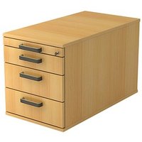 HAMMERBACHER Solid TC30 Rollcontainer buche 4 Auszüge 42,8 x 80,0 x 51,2 cm HAMMERBACHER Solid TC30 Rollcontainer buche 4 Auszüge 42,8 x 80,0 x 51,2 cm von HAMMERBACHER