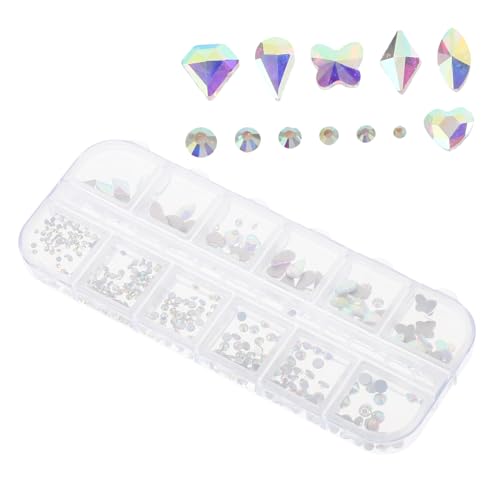 HAMPPLIES 1 Schachtel DIY Nagelkunst Strasssteine Fächer Ab Glitzersteine für Nägel und Basteldekorationen Vielseitige Nagelverzierung Robuste Metallnail Charms für DIY Schmuck Kleidung HAMPPLIES 1 Schachtel DIY Nagelkunst Strasssteine Fächer Ab Glitzersteine für Nägel und Basteldekorationen Vielseitige Nagelverzierung Robuste Metallnail Charms für DIY Schmuck Kleidung von HAMPPLIES