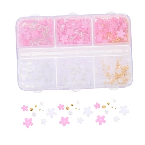 HAMPPLIES 1 Schachtel Fach Resin Blumen Nagelkunst Langlebige Leichte DIY Maniküre Ornamente Kompakte Aufbewahrung Vielseitige Nageldeko für Fingernägel Fußnägel Design HAMPPLIES 1 Schachtel Fach Resin Blumen Nagelkunst Langlebige Leichte DIY Maniküre Ornamente Kompakte Aufbewahrung Vielseitige Nageldeko für Fingernägel Fußnägel Design von HAMPPLIES