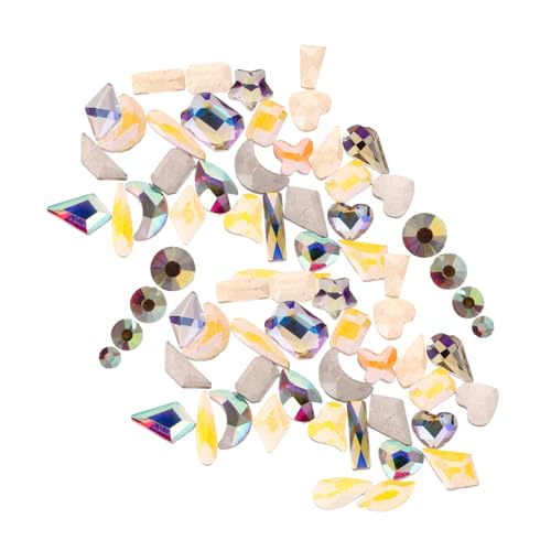 HAMPPLIES 1 Schachtel Nail Jewels Nagel Charms mit Einzigartiger Form und Strahlenden Strasssteinen Geteilte Box für Vielseitige Nageldekoration Glamouröse Maniküre Schmuck für Damen und HAMPPLIES 1 Schachtel Nail Jewels Nagel Charms mit Einzigartiger Form und Strahlenden Strasssteinen Geteilte Box für Vielseitige Nageldekoration Glamouröse Maniküre Schmuck für Damen und von HAMPPLIES
