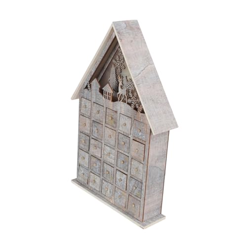 HAMPPLIES 1 Stück Dekorative Lichter Weihnachtsdekorationen Für Adventskalender Weihnachtsschmuck Szene Ornamente Weihnachten Brauch Lasst Uns Süßigkeiten Schublade Beige Hölzern HAMPPLIES 1 Stück Dekorative Lichter Weihnachtsdekorationen Für Adventskalender Weihnachtsschmuck Szene Ornamente Weihnachten Brauch Lasst Uns Süßigkeiten Schublade Beige Hölzern von HAMPPLIES