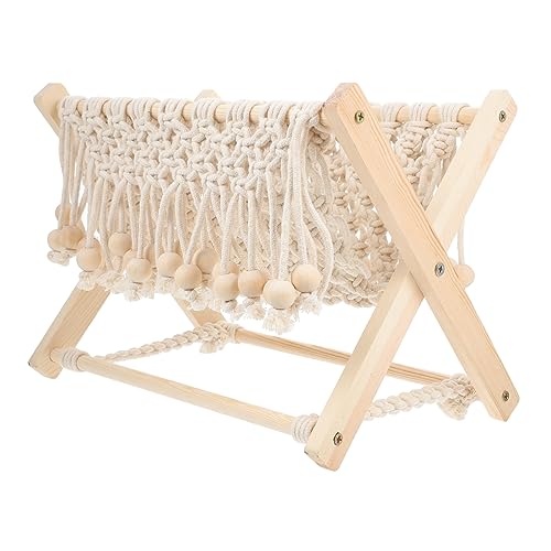 HAMPPLIES 1 Stück Lagerregal bücherregal album magazine wohnaccessoires aufbewahrungs körbe decor Magazinhalterung Gestell Lagerung nordischer Zeitschriftenhalter Wohnzimmerregal Holz Beige von HAMPPLIES