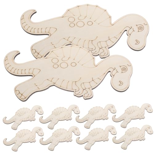 HAMPPLIES 10 Stück Dinosaurierholz -chipspielzeug Dekorationen Dinosaurierspielzeug Klassenzimmer Party Dinosaurier- Unlackierte Dinosaurier-ausschnitte Aus Holz Dino -handwerk HAMPPLIES 10 Stück Dinosaurierholz -chipspielzeug Dekorationen Dinosaurierspielzeug Klassenzimmer Party Dinosaurier- Unlackierte Dinosaurier-ausschnitte Aus Holz Dino -handwerk von HAMPPLIES