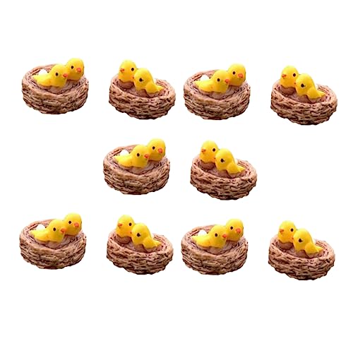 HAMPPLIES 10 Stück Harzornamente – Dekoration Landschaftsschmuck von HAMPPLIES