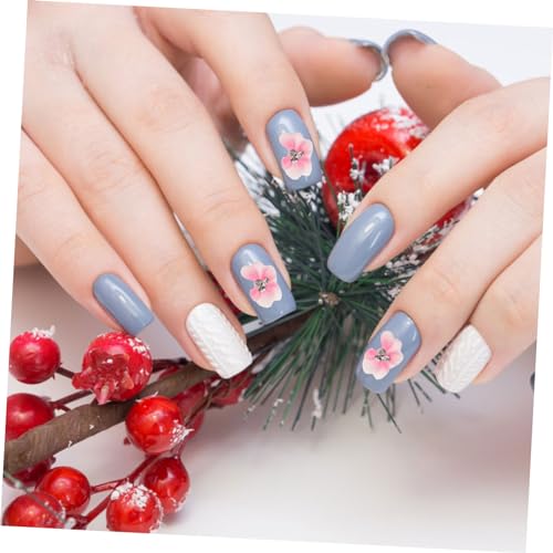 HAMPPLIES 10 Stück Teiliges Nagelkunst Floralen Perlen nail Charms DIY Maniküre dekorationen Einfache Anwendung Geeignet für Zuhause und Nagelstudio Eleganter Look für Stilvolle Nägel von HAMPPLIES
