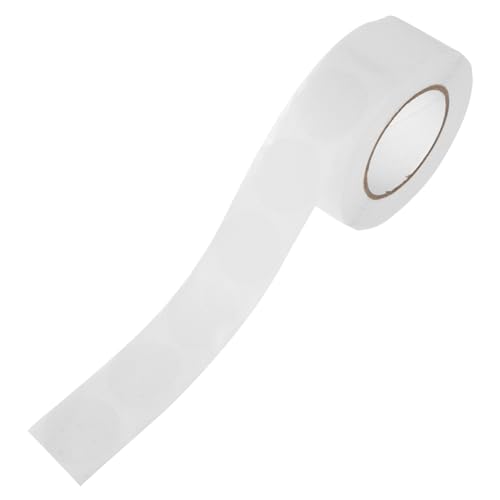 HAMPPLIES 1Rolle Transparente Klebeetiketten Selbstklebende Aufkleber für Geschenkanhänger Markierungen und Organisation pro für Büro von HAMPPLIES