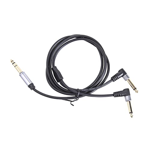 HAMPPLIES 1Stück Stecker Audiokabel Hochwertiges Gitarrenkabel mit Hoher Klangqualität Flexibel und Langlebig für Gitarren und Audiogeräte HAMPPLIES 1Stück Stecker Audiokabel Hochwertiges Gitarrenkabel mit Hoher Klangqualität Flexibel und Langlebig für Gitarren und Audiogeräte von HAMPPLIES