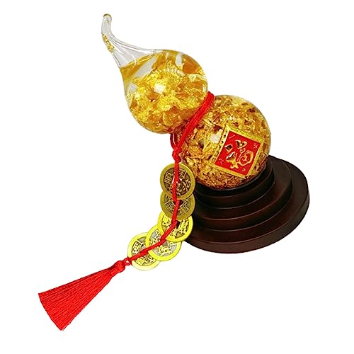 HAMPPLIES 1stück Goldene Kürbisform Kristall Dekoration Desktop Gourd Ornament Für Stilvolle Wohnkultur Und Festival-Dekoration HAMPPLIES 1stück Goldene Kürbisform Kristall Dekoration Desktop Gourd Ornament Für Stilvolle Wohnkultur Und Festival-Dekoration von HAMPPLIES