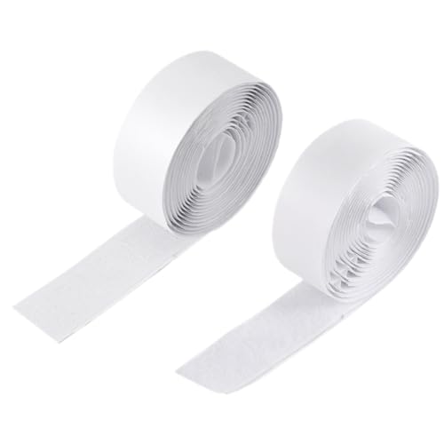 HAMPPLIES 2 Rollen Klettband für Gitarreneffektpedale Selbstklebendes Haken und Schleifenband Langlebige Montageoption für Musiker und Pedalboards HAMPPLIES 2 Rollen Klettband für Gitarreneffektpedale Selbstklebendes Haken und Schleifenband Langlebige Montageoption für Musiker und Pedalboards von HAMPPLIES