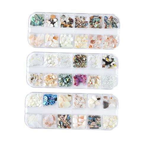 HAMPPLIES 2 Sätze Natürliche Nagelkunst Dekoration Set Teiliges Set Natürliche Muschelflocken Nagel Deko Langlebige und Leichte Maniküre Ornamente Kreative und Nagelverzierung für Damen HAMPPLIES 2 Sätze Natürliche Nagelkunst Dekoration Set Teiliges Set Natürliche Muschelflocken Nagel Deko Langlebige und Leichte Maniküre Ornamente Kreative und Nagelverzierung für Damen von HAMPPLIES