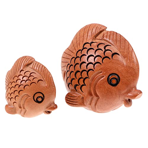 HAMPPLIES 2 Stück Pfirsichholz Geschnitzte Fischzubehör Herstellung Schlüsselbundarmband schmuck glückverheißende Kunstware glückverheißender Holzfisch Holzschnitzkunst hölzern HAMPPLIES 2 Stück Pfirsichholz Geschnitzte Fischzubehör Herstellung Schlüsselbundarmband schmuck glückverheißende Kunstware glückverheißender Holzfisch Holzschnitzkunst hölzern von HAMPPLIES