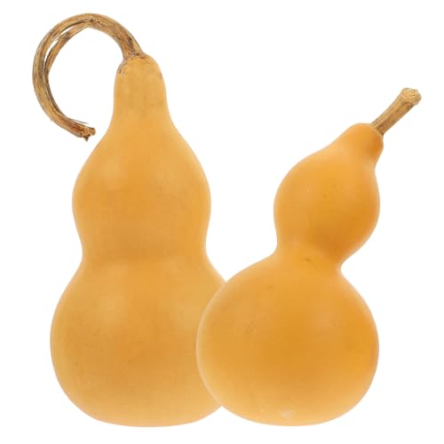 HAMPPLIES 2 Stück Teiliges Natürliches Gourd Verarbeitung Langlebige Desktop Adornments Komfortabel Sicherer Home Ornament für Wohn und Arbeitsbereiche HAMPPLIES 2 Stück Teiliges Natürliches Gourd Verarbeitung Langlebige Desktop Adornments Komfortabel Sicherer Home Ornament für Wohn und Arbeitsbereiche von HAMPPLIES