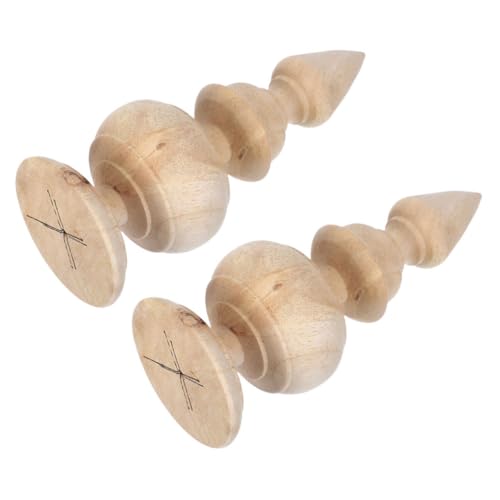 HAMPPLIES 2 Stück Unlackierte Holz Dekorationsknöpfe Runde Bettpfosten Ersatz Treppenhaus Geländer Verzierung Ergonomisch Griffbar Für DIY Möbel und Innenraumgestaltung HAMPPLIES 2 Stück Unlackierte Holz Dekorationsknöpfe Runde Bettpfosten Ersatz Treppenhaus Geländer Verzierung Ergonomisch Griffbar Für DIY Möbel und Innenraumgestaltung von HAMPPLIES