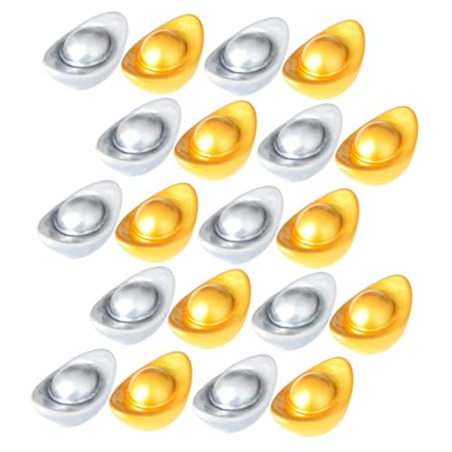 HAMPPLIES 20 Stück Teiliges Resin Ingot Dekoration Chinesische Gold und Figuren für Büro und Langlebige Detailreiche und Schreibtischornamente HAMPPLIES 20 Stück Teiliges Resin Ingot Dekoration Chinesische Gold und Figuren für Büro und Langlebige Detailreiche und Schreibtischornamente von HAMPPLIES