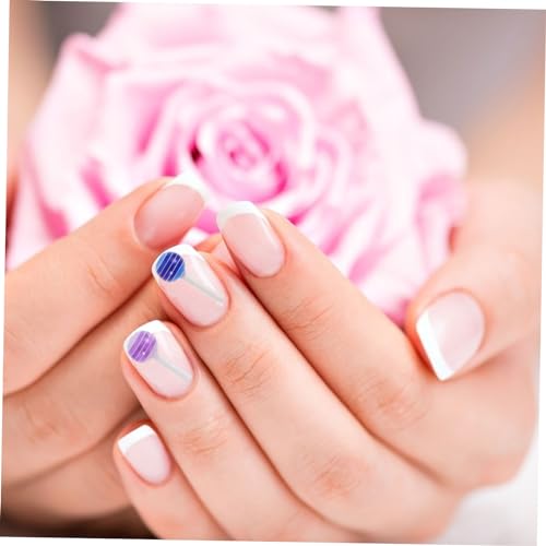 HAMPPLIES 25 Stück Teiliges Resin Nail Charms Candy Form Nagelstuds DIY Maniküre Accessoires Mädchen Nageldekorationen für Natürliche und Künstliche Nägel Kreative Nail Art von HAMPPLIES