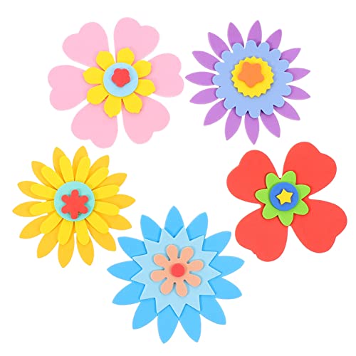 HAMPPLIES 35 Stück Teiliges Eva Wandtattoo Bunte Blumen Diy Wandsticker für Kinderzimmer Kindergarten Langlebig Abziehbar Einfache Anbringung Kreative Wanddekoration HAMPPLIES 35 Stück Teiliges Eva Wandtattoo Bunte Blumen Diy Wandsticker für Kinderzimmer Kindergarten Langlebig Abziehbar Einfache Anbringung Kreative Wanddekoration von HAMPPLIES