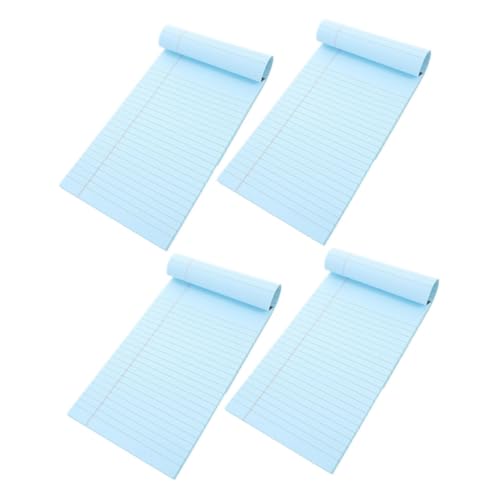 HAMPPLIES 4 Stück Teiliges Notizblock mit Linierten Seiten Abreißbar Leichtes Schreibpapier Praktisches Büro Management Notizbuch für To Do Listen Terminplanung und Erinnerungen HAMPPLIES 4 Stück Teiliges Notizblock mit Linierten Seiten Abreißbar Leichtes Schreibpapier Praktisches Büro Management Notizbuch für To Do Listen Terminplanung und Erinnerungen von HAMPPLIES