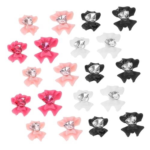 HAMPPLIES 40 Stück Schleifen Nagel Charms DIY Nagelkunst Zubehör für Kreative Maniküre und Haltbare Nail Art Dekorationen HAMPPLIES 40 Stück Schleifen Nagel Charms DIY Nagelkunst Zubehör für Kreative Maniküre und Haltbare Nail Art Dekorationen von HAMPPLIES