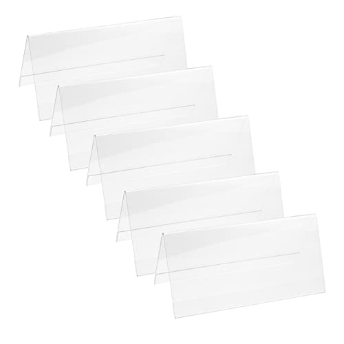 HAMPPLIES 5 Stück Teiliges Tischaufsteller aus Platzkartenhalter für Hochzeiten Veranstaltungen und Preisdisplay Wiederverwendbar und Praktisch von HAMPPLIES