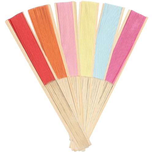 HAMPPLIES 6 Stück Diy Papierfächer für Faltbare Handfächer zum Bemalen Bunte Deko für Partys Geburtstage und Kinderzimmer Bastelmaterial für Kreative Gestaltung HAMPPLIES 6 Stück Diy Papierfächer für Faltbare Handfächer zum Bemalen Bunte Deko für Partys Geburtstage und Kinderzimmer Bastelmaterial für Kreative Gestaltung von HAMPPLIES