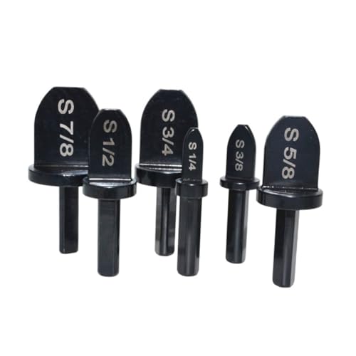 HAMPPLIES 6 Stück Teiliges Kupferrohr Expander aus Lagerstahl mit Dreieckgriff Professionelles Manuelles Klimaanlagen Rohrdehnwerkzeug für Präzises Vergrößern und Verbindung von Kupferrohren HAMPPLIES 6 Stück Teiliges Kupferrohr Expander aus Lagerstahl mit Dreieckgriff Professionelles Manuelles Klimaanlagen Rohrdehnwerkzeug für Präzises Vergrößern und Verbindung von Kupferrohren von HAMPPLIES