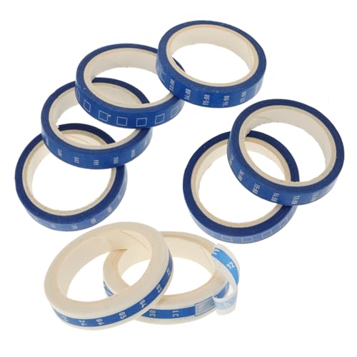 HAMPPLIES 8 Rollen Teiliges Washi Tape für Zeitmanagement und DIY Planer Wiederablösbar Farblich Gemischt für Scrapbooking Wochenplan Zeitachse und Büro Schule Zuhause HAMPPLIES 8 Rollen Teiliges Washi Tape für Zeitmanagement und DIY Planer Wiederablösbar Farblich Gemischt für Scrapbooking Wochenplan Zeitachse und Büro Schule Zuhause von HAMPPLIES
